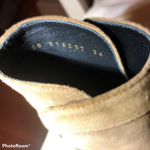 Saint Laurent Blake Jodhpur Bootie Tan New Sigaro - Picture 7 of 7